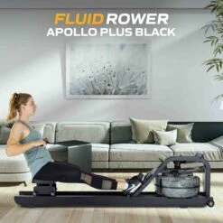 Fluid Rower Rudergerät Apollo Plus Black -Cardio Fitness Verkäufe 22FAPP00B0 7 DE
