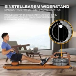 Fluid Rower Rudergerät Viking 3 V -Cardio Fitness Verkäufe 22FVK3V000 2 DE