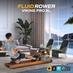 Fluid Rower Rudergerät Viking PRO XL 24 Fluid Rower Rudergerät Viking PRO XL -Cardio Fitness Verkäufe 22FVKPX000 7 DE