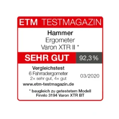 Hammer Ergometer Varon XTR 2 25 Hammer Ergometer Varon XTR 2 -Cardio Fitness Verkäufe Hammer Ergometer Varon XTR 2 ETM Testmagazin 800x800 2025