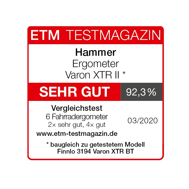 Hammer Ergometer Varon XTR 2 6 Hammer Ergometer Varon XTR 2 – Bild 6