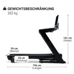 NordicTrack Laufband Commercial 2450 -Cardio Fitness Verkäufe NordicTrack Commercial 2450 Abmessungen Masse 1600x1600 2025 1 115433bd 7800 4a49 8ee6 549e681e2dce