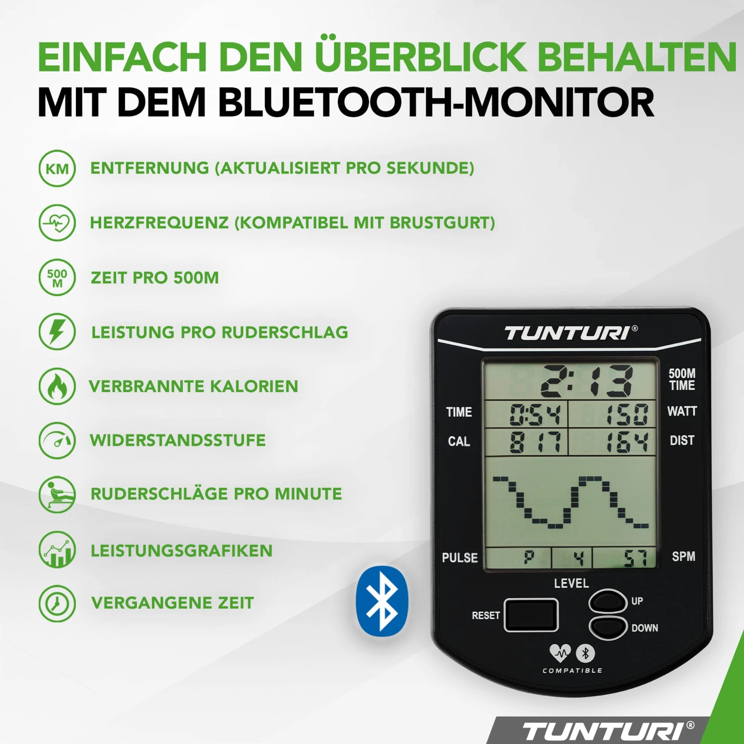 Tunturi Signature R90W Rudergerät By Fluid 4 Tunturi Signature R90W Rudergerät By Fluid – Bild 4