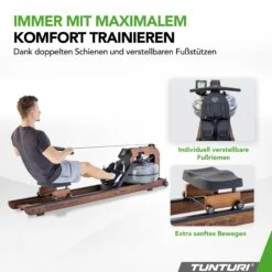 Tunturi Signature R90W Rudergerät By Fluid 23 Tunturi Signature R90W Rudergerät By Fluid -Cardio Fitness Verkäufe Tunturi Signature R90W Rower By Fluid 2500x2500 2025 3