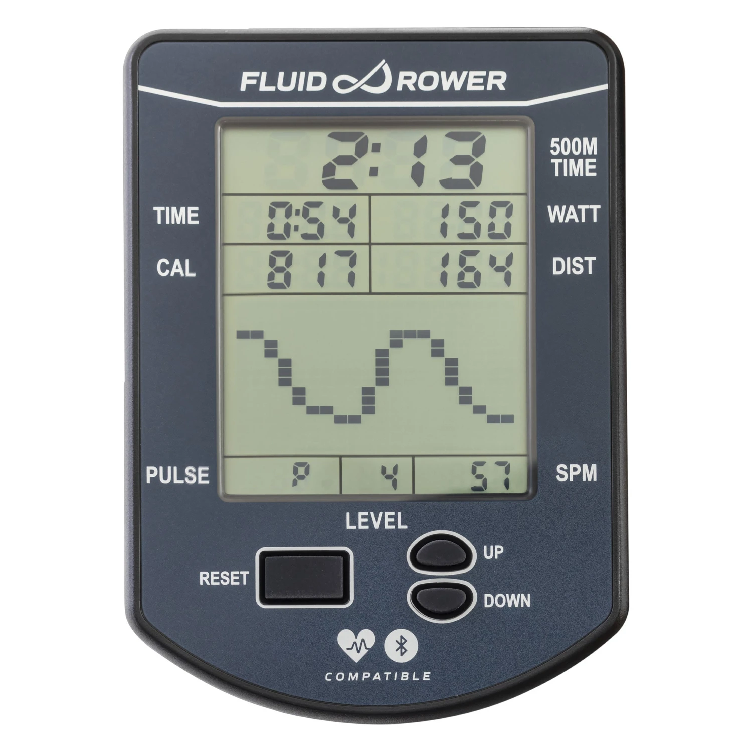 Fluid Rower Rudergerät Apollo XL Buche 11 Fluid Rower Rudergerät Apollo XL Buche – Bild 11