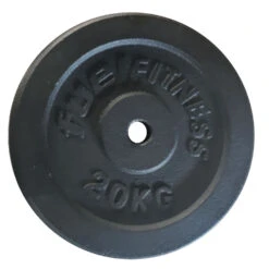 FUEL Fitness Guss-Hantelscheibe 30mm -Cardio Fitness Verkäufe fuel fitness guss eisen hantelscheibe 20kg 30mm 1