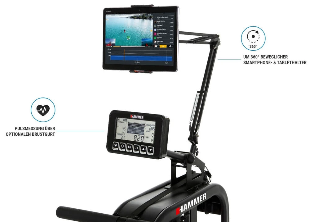 Hammer Rudergerät Ocean One 9 Hammer Rudergerät Ocean One – Bild 9