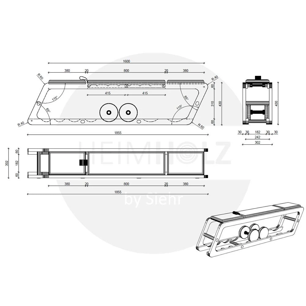 Heimholz Fitnessbank 16 Heimholz Fitnessbank – Bild 16