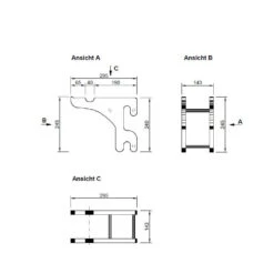 Heimholz Hantelhalter Für Sprossenwand -Cardio Fitness Verkäufe heimholz hantelhalter abmessungen 1000x1000 1 1