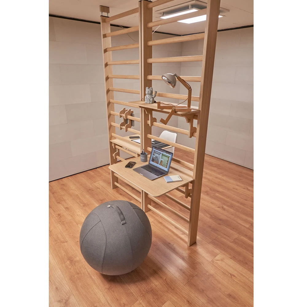 Heimholz ANNA Sprossenwand Eiche 180-255cm 6 Heimholz ANNA Sprossenwand Eiche 180-255cm – Bild 6