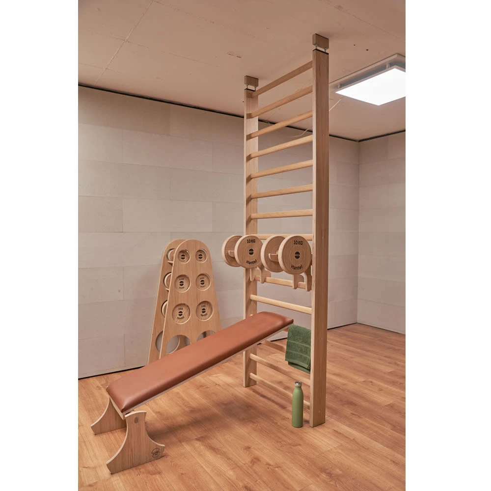 Heimholz ANNA Sprossenwand Eiche 180-255cm 5 Heimholz ANNA Sprossenwand Eiche 180-255cm – Bild 5