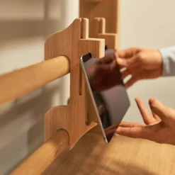 Heimholz Tablethalterung Für Sprossenwand -Cardio Fitness Verkäufe heimholz tablethalter anwendung 4 1000x1000 1 1