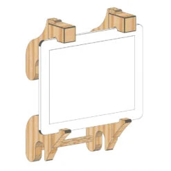 Heimholz Tablethalterung Für Sprossenwand