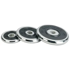 Kettler Chrom-Gummi Hantelscheibe 10 Kg