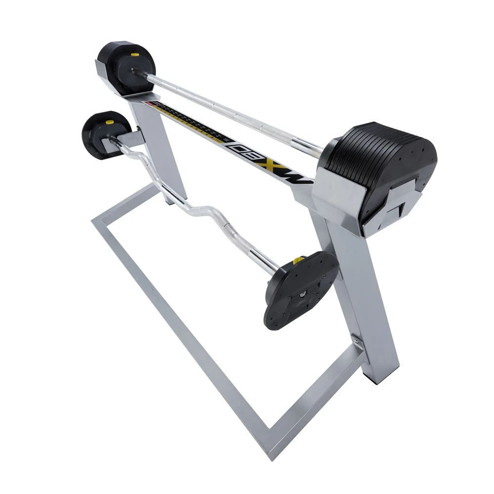 MX Select MX80 Verstellbare Langhantel + Curlstange Mit Ständer 6 MX Select MX80 Verstellbare Langhantel + Curlstange Mit Ständer – Bild 6