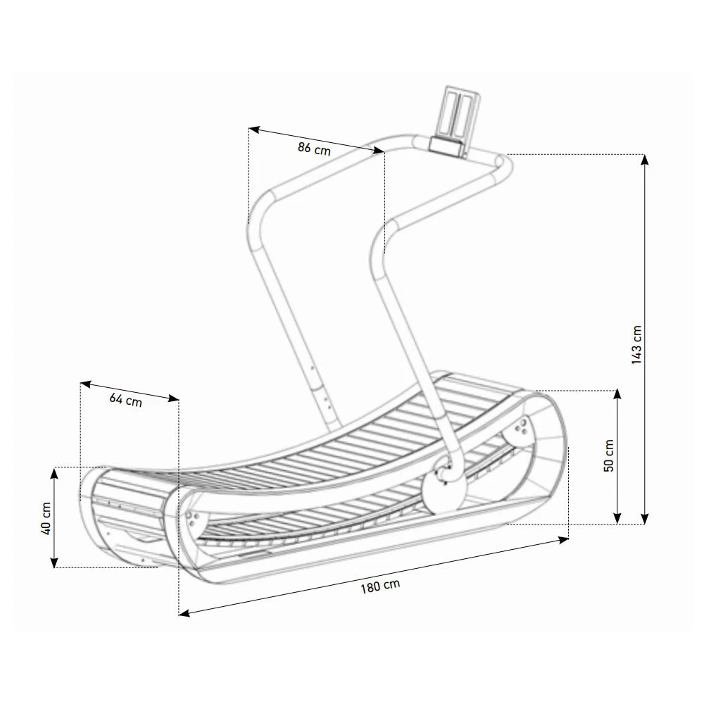 NOHRD Sprintbok V.2 Lamellenlaufband 10 NOHRD Sprintbok V.2 Lamellenlaufband – Bild 10