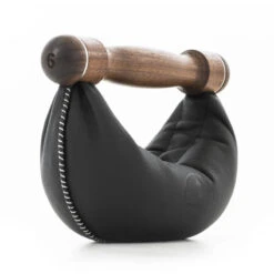 NOHrD Swing Board Nussbaum-Set Leder Schwarz -Cardio Fitness Verkäufe nohrd swing hantel 6kg nussbaum leder schwarz 800x800 1 1