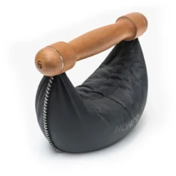 NOHrD Swing Hanteln Kirsche/Schwarzleder Hantelpaar