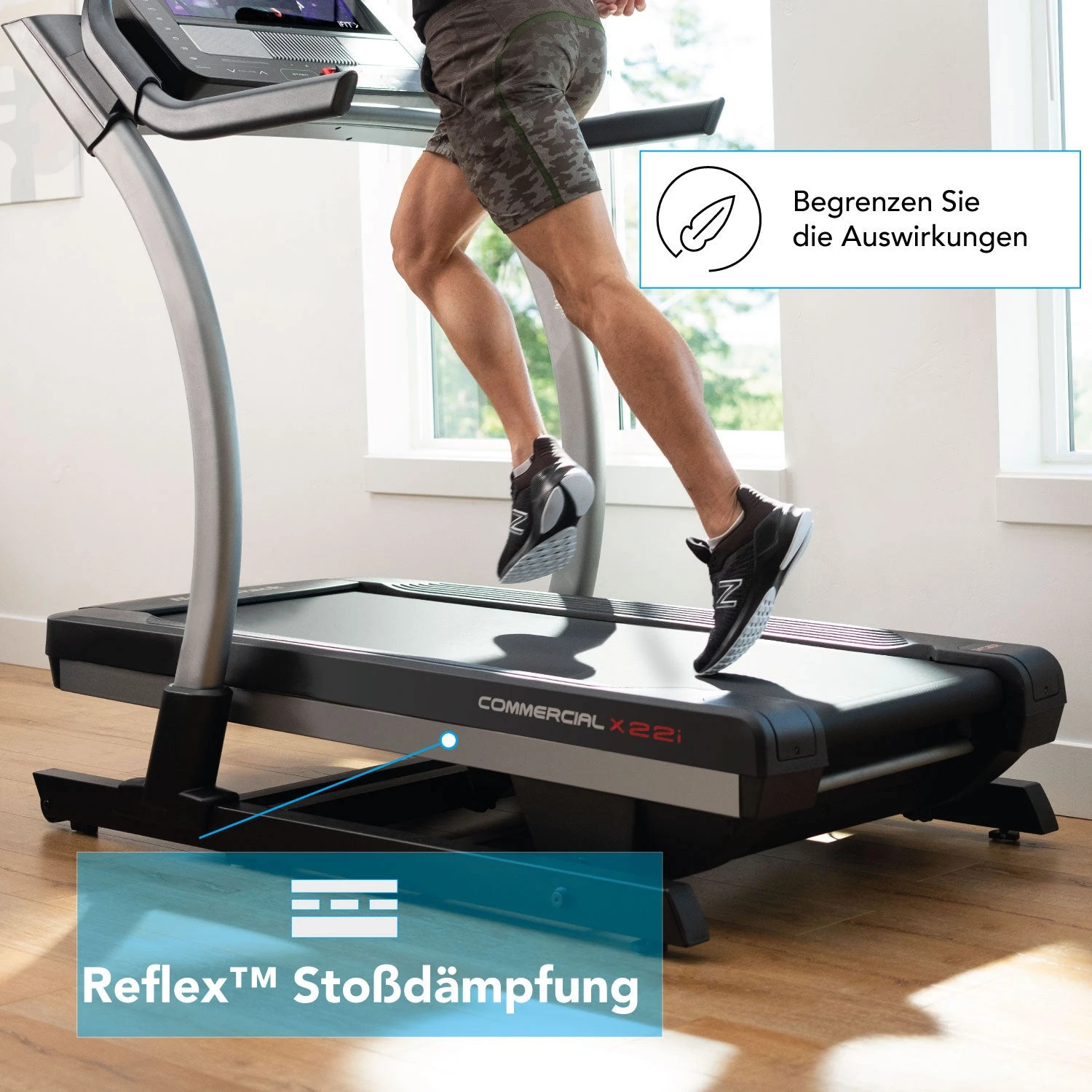 NordicTrack Incline Laufband Commercial X22i 4 NordicTrack Incline Laufband Commercial X22i – Bild 4