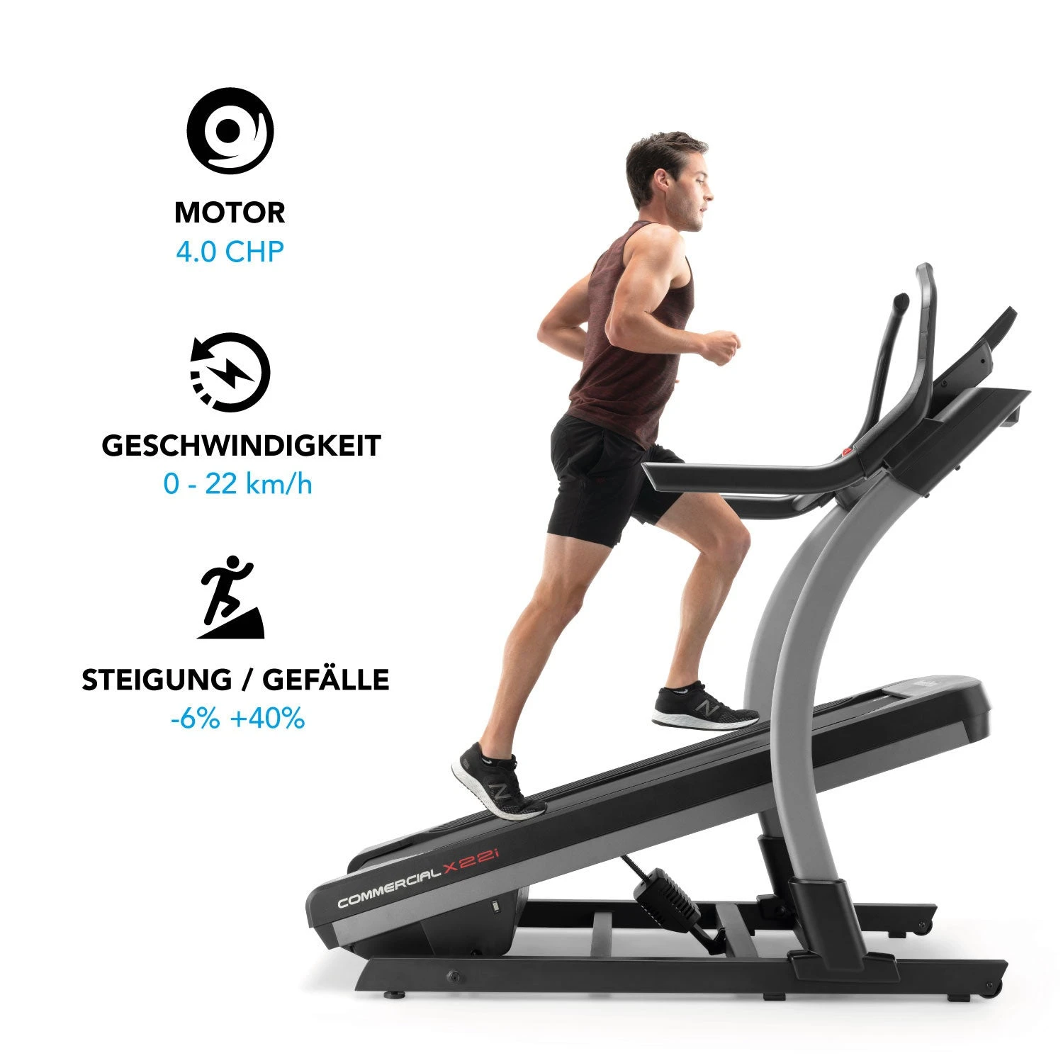 NordicTrack Incline Laufband Commercial X22i 7 NordicTrack Incline Laufband Commercial X22i – Bild 7
