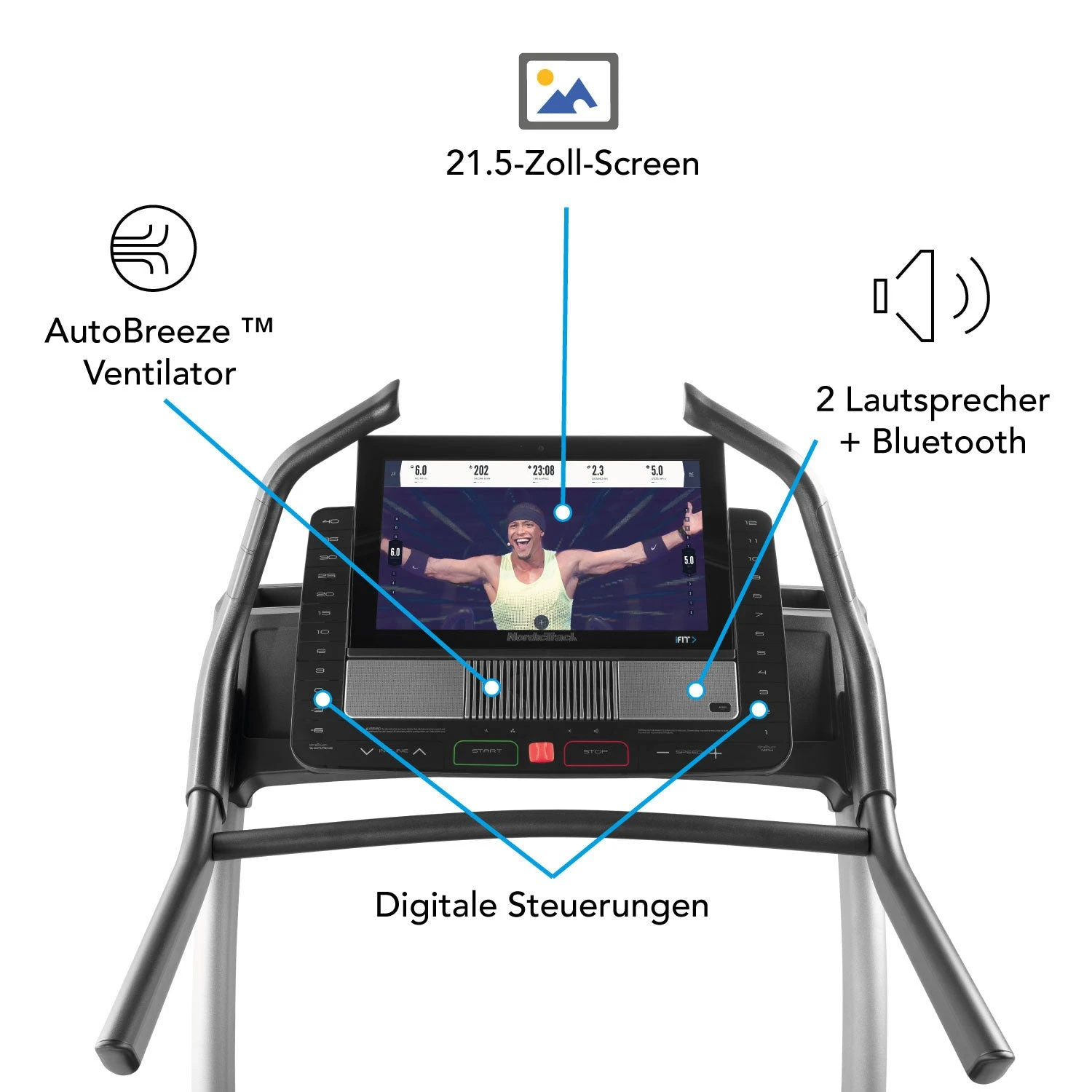NordicTrack Incline Laufband Commercial X22i 13 NordicTrack Incline Laufband Commercial X22i – Bild 13