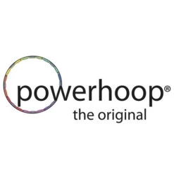 Powerhoop Deluxe Hula-Hoop-Reifen -Cardio Fitness Verkäufe pddlx 1 powerhoop deluxe logo 500 2015