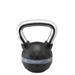Trendy Exclusiv Kettlebell Chrom-Gummi 6-24kg -Cardio Fitness Verkäufe trendy sport exclusiv kettlebell chrom gummi 10kg 1000x1000 1