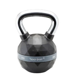 Trendy Exclusiv Kettlebell Chrom-Gummi 6-24kg -Cardio Fitness Verkäufe trendy sport exclusiv kettlebell chrom gummi 20kg 1000x1000 1