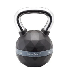 Trendy Exclusiv Kettlebell Chrom-Gummi 6-24kg -Cardio Fitness Verkäufe trendy sport exclusiv kettlebell chrom gummi 24kg 1000x1000 1