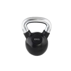 Trendy Kettlebell Chrom-Gummi 4-36kg -Cardio Fitness Verkäufe trendy sport kettlebell chrom gummi 6kg 1000x1000 1