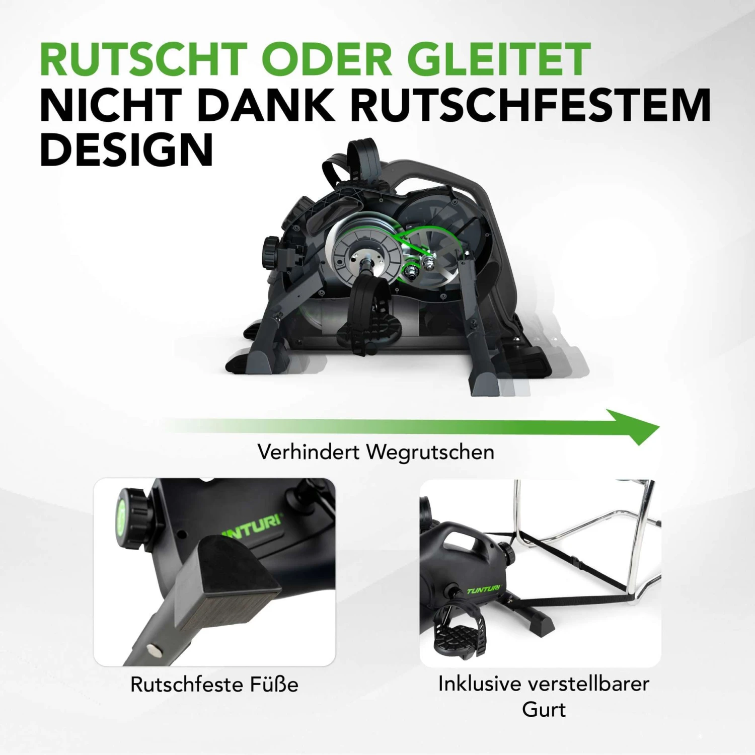 Tunturi Mini Heimtrainer Cardio Fit M40 6 Tunturi Mini Heimtrainer Cardio Fit M40 – Bild 6