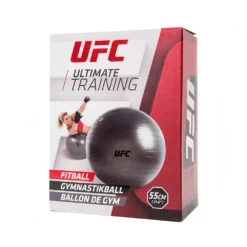 UFC FITBALL Gymnastikball -Cardio Fitness Verkäufe ufc fittball gymnastikball 55cm silber verpackung 1000x1000 1 1