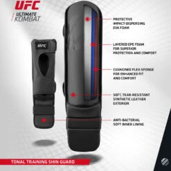 UFC PRO Tonal Grappling Shin Guard Schienbeinschutz -Cardio Fitness Verkäufe ufc pro tonal grappling shin guard details 1000x1000 2023 3